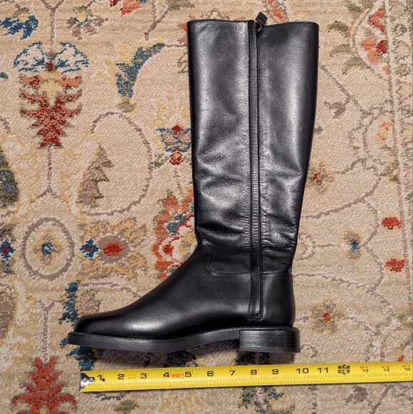 Stuart Weitzman Square Toe Riding Boot - Picture 12 of 15